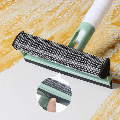 3-in-1 Glasreiniger mit Sprühfunktion und beidseitigem Wischer